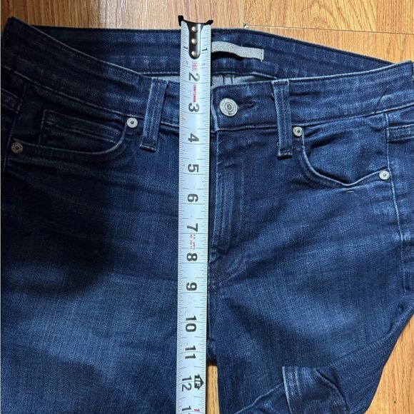 Vince Cargo Dark Wash Ankle Zipper Bottom Jeans - Size 28” - Picture 9 of 10